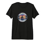 Milwaukee Wisconsin Vintage Sailing Sail Boat xi Premium Tri-Blend T-Shirt