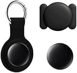 WEIHOFA Tracee 2.0 iOS GPS Tracker + Premium Magnetic Case (Black-iOS System, X2PCS)