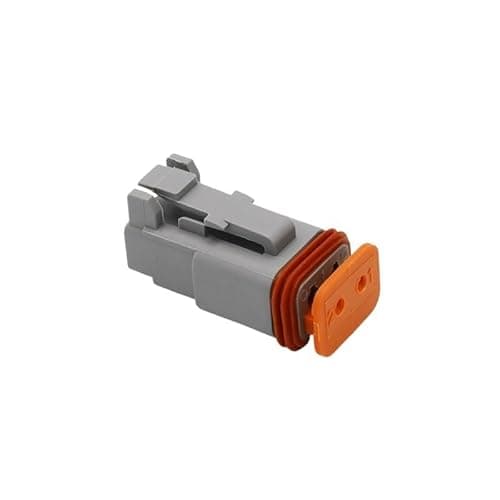 ZJHAHJY Cars Connectors 1 Set 2 Pin Auto Electrical Wire Connector Plug Male Female Enhanced Seal Plastic Socket 04-2P 06-2S(Male-01,5 Sets)