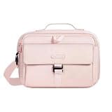 MOSISO Camera Shoulder Bag Case Crossbody Sling Purse, DSLR/SLR/Mirrorless Compact Padded Photography Handbag with Rain Cover Compatible with Canon/Nikon/Sony Cameras and Lenses, Pink