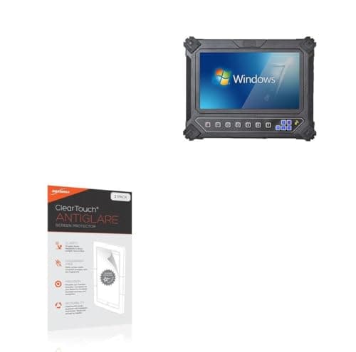 Tablet Technologies Conker NX10 Screen Protector, BoxWave [ClearTouch Anti-Glare (2-Pack)] Anti-Fingerprint Matte Film Skin for Tablet Technologies Conker NX10