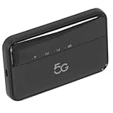 Yoidesu 5G WiFi Mobile Hotspot Router, 5G WiFi6 Portable Hotspot Modem for Travel, Mobile WiFi Router with 10000mAh Battery, Dual Band 2.4GHz 5.8GHz, Supports 16 Devices, IP54