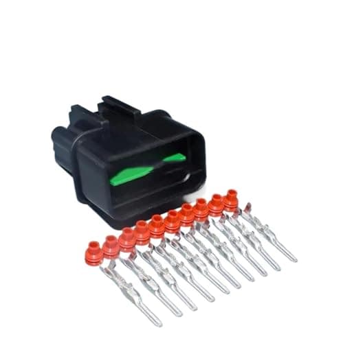 2/5/10/30/100sets 10 Pin 2.2mm Automotive Connector Female Male Waterproof Auto Plug PB625-10027 PB621-10020(30sets male)