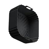 Silicone Air Fryer Liners 22.5cm Non-Stick Basket Reusable for Ninja AF181 AF180 AF141 AF140 Compatible with 5-8QT Air Fryers(Gray B)