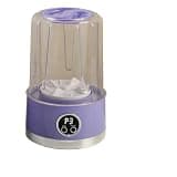 Portable Washing Machine, Cordless 1L Mini Washer USB Rechargeable 3000mAh 2-Speed Portable For Travel Socks Underwear Clothes Washing Cups,for Apartments,RV,Camping(Purple)