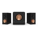 Klipsch 2.1 Ebony System - Model RP-600M II, RP-1000SW
