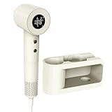 2-in-1 Hair Dryer & Hand Dryer,160000 RPM High-Speed Ionic Blow Dryer with Magnetic Diffuser,Fast-Drying Hair Dryer for Women,500M Negative Ions Frizz Control,Hairdryer for Home & Salon (Beige)