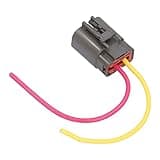 Drfeify Alternator Connector, ABS Alternator Plug Connector with 2 Connection Lines, Regulator Plug for Holden R31 Skyline