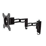 iumLeap Adjustable TV Stand & Wall Mount Bracket for 37" Monitors - 100x100mm Tilt & Swivel, Space-Saving Design, Easy Installation for Home & Office Use