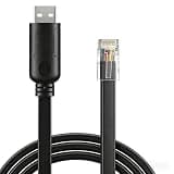 Bainoontech Compatible with Seplos PUSUNG SUTEN USB to RS485 Converter Cable, USB to RJ45 Adapter Serial Cable for Smart BMS Connection, Built-in FT232RL IC - 1.8M / 6FT