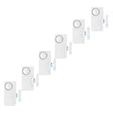 EGIZPY Fridge Door Alarm with Delay, Door Alarms When Opened, 6PK