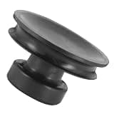 Toddmomy Sturdy Rubber Suction Handle for Singing Bowls, Portable Black Rubber Sucker Protecting Bowls, Easy to Carry Accessory for Meditation and Sound Healing