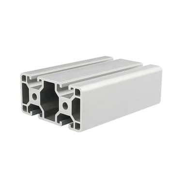 ELILANEY 500mm 19.69" Long 4080N2 Extrusion Profile 2.2mm Wall Thick 40x80mm Aluminum Rail Frame 8.2mm Slot European Standard Stand Edge