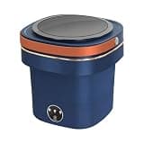 Portable Washing Machine, New Foldable Washing Machine 9L Big Capacity Portable Mini Socks Underwear Panties With Spinning Dry,for Apartments,RV,Camping