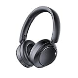 TIMU Hybrid Active Noise Cancelling Bluetooth Headphones, Wireless Over Ear Headphones with Bluetooth 5.4, 80H Playtime, Stereo Sound, 6 ENC Clear Call Mic, Low Latency for Travel Office Workout