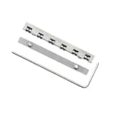 HEMINGSI 42mm Steel Guitar String Roller Saddle Roller Nut for Electric Guitar with Ball Bearings for Enhanced Tone Stability