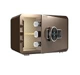 fireproof safe Small Safe Box with Fingerprint Electronic Security Home Safes for Bedroom Office Cash Jewelry Storage