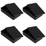 BUGUUYO 4 Pcs Plastic Storage Boxes for Jewelry and Personal Items, Portable Abs Safe Boxes with Discreet Design and Secure Reliable Function, for Travel and Daily Use, Compact 85x50x21mm