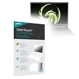 BoxWave Screen Protector Compatible With MSI Delta 15 - ClearTouch Crystal Privacy (2-Pack), Privacy Screen Protector Flexible Film Clear