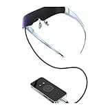 4k 1080p 3D/2D Switching VR Video Glasses Women Man Big Screen Dual Lens Virtual Mobile Theatre Ar Smart Glasses(512GB)