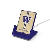 SOAR NCAA Cell Phone Wireless Charging Stand V.4, Washington Huskies