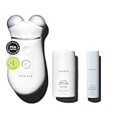 NUFACE Trinity+ Skin Tightening & Face Lift Device - Microcurrent Facial Sculpting Tool to Contour Cheeks, Jawline & Neck, 3 Frequencies, Supports Lymphatic Drainage + Activator Gel, White