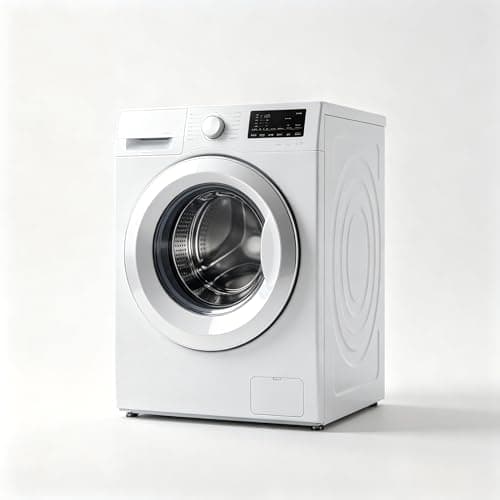Full Size Washing Machine, Multi-Position Ergonomic Design, Adjustable Height & Removable Cover