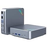 KPOCET MINI PC 13th Gen i7-1360P (up to 5.0GHz), Gaming Mini PC 32GB DDR5 RAM 1TB SSD, Mini Desktop PC Triple 4K displays, Wi-Fi 6, BT 5.2,2.5+1Gb LAN,USB 4.0 for Business, Home, Gaming