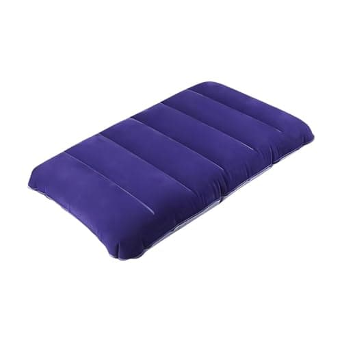 Brienstripe Air Inflatable Travelling Pillow for Neck & Back Support | Lightweight, Portable, Washable, Suitable to All | Best for Home, Office, Airplane, Cars and Camping.(Traveling Pillow)