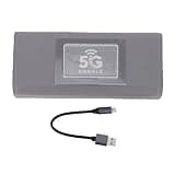 Cryfokt 5G USB Modem, Mobile Hotspot with Universal Frequency Bands, Global Travel Router for NSA SA Networks, Up to 2.5Gbps Speed, 4K Streaming Gaming, Laptop PC