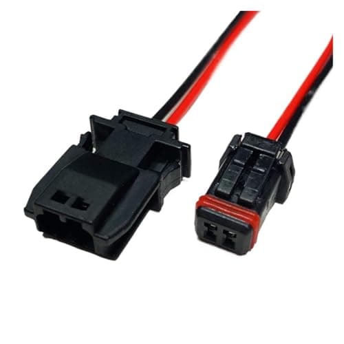 Dj7028-1.2 Car Rearview Mirror Harness Connector 2/3/4/ Pin Sensor Small Waterproof Plug Mx19004s51 Wire Length 15cm(2p strip line,1sets)