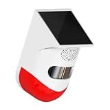 NUSITOU Solar Infrared Alarm Outdoor Security Sensor with Ip67 Waterproof Abs Silicon Material and Strong Alarm for Home Safety