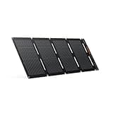 Jackery SolarSaga 40W Air Solar Panel, 23% Conversion Efficiency, Book-Sized PERC Bifacial Panels, IP65 Waterproof, Foldable Solar Charger for Rooftops, RVing, Off-Grid Solar Panel Kits, PV Charging