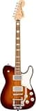 Fender Squier Paranormal Troublemaker Telecaster Deluxe Bigsby, Laurel Fingerboard, Parchment Pickguard, Honey Sunburst