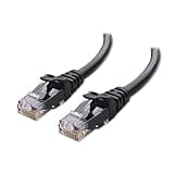 Cable Matters 10Gbps Snagless Cat 6 Ethernet Cable, 20ft, Black