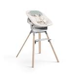 Stokke Clikk High Chair, Cloud Grey with Newborn Set, Cloud Grey