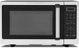 Smad Small Microwave Countertop Oven, 700W Microwaves with Removable Turntable and Child Lock,Mini Ovens Compact with 6 Cooking Menus