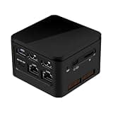 Romindly M1 Mini PC Intel N305 Octa-Core 3.8GHz Dual Intel i226-V 2.5G LAN Ports 4K Triple Display 2×HDMI Type-C Low Power Soft Router Firewall WOL Auto Power On SFF (CPU (i3-N300), RAM16GB/SSD512G)