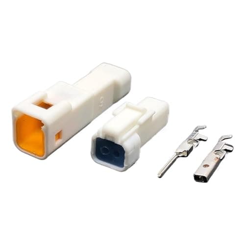 automotive electrical connectors 1 Set 2 3 4 6 8 Pin JST JWPF Automotive Wa*/ter/*proof Cable Connector Socket 0.7 MM Male and Female Butt Pl/*ug compatible with the JST06R-JWPF-VSLE JST06T-JWPF-VSLE(
