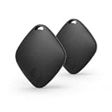 Tracker Tags,Wallet Tracker and Key Finder, pet Tracker,Smart Item Locator for Keys, Wallets, Luggage and Remote Controls, Compatible with Android and iOS,2-Pack