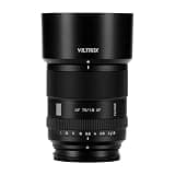 VILTROX 75mm f/1.8 EVO XF-Mount Lens, AF 75mm F1.8 Large Aperture Autofocus APS-C Prime Lens Compatible with Fuji X-Mount Mirrorless Cameras X-A7 X-E3 X-H1 X-M1 X-PRO2 X-T2 X-T5 X-T50 X-S20 X-H2S