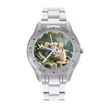 FekiLoot Watch for Men Big Face Stainless Steel Wrist Watch Personality