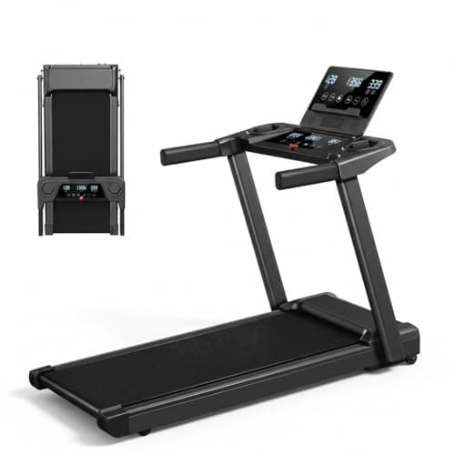 3-in-1 Portable Under Desk Treadmill, 17% Incline Walking Pad Treadmills for Home and Office, Folding Treadmill with 2.5 HP Quiet Brushless, 300 LBS Capacity
