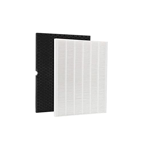 Yoolbixy 2 Pack H116130 Replacement Filter for Winix 5500-2 Air Purifier,True HEPA and High-Efficiency Activated Carbon Filters