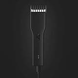 DUYHBAWRS Men's Electric Hair Clipper Electric Hair Clipper Cordless Electric Hair Clipper Adult Professional Trimmer Angle Hairdresser(Olive Black Standard Edition)