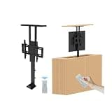 UIYTJRT Adjustable TV Mount Bracket - for 42-70 Inch Electric TV Lift Stand - Can Be Hidden in A Cabinet Motorized Tv Mount - Telescopic Electric TV Lift, Up to 60kg,