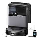 eufy Robot Vacuum Omni C20, 7,000 Pa, 60 Days Self Emptying, Auto Mop Washing, Auto Drying, 3.35" Ultra Slim, Transparent Tanks, Robot Vacuum and Mop Combo