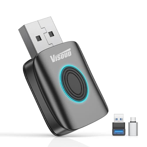 Visoud 2-in-1 Wireless CarPlay & Android Auto Adapter [2026 Upgrade], 5s Auto Connect Wireless Dongle for Wired CarPlay Cars, Bluetooth 5.3 & 5.8GHz WiFi, Low Latency, Mini Design, USB-A/C Included
