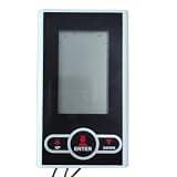 Electronic Fitness Meter for Stationary Bike and Elliptical, Tracks Time Speed Distance Calories with Clear LED Display