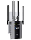 2026 New WiFi Extender Signal Booster for Home, 15715sq.ft Long Range WiFi Repeater Wireless Routers Signal Amplifier, Mesh WiFi 15X Faster Access Point with Ethernet Port, Easy Setup, 5 Working Mode
